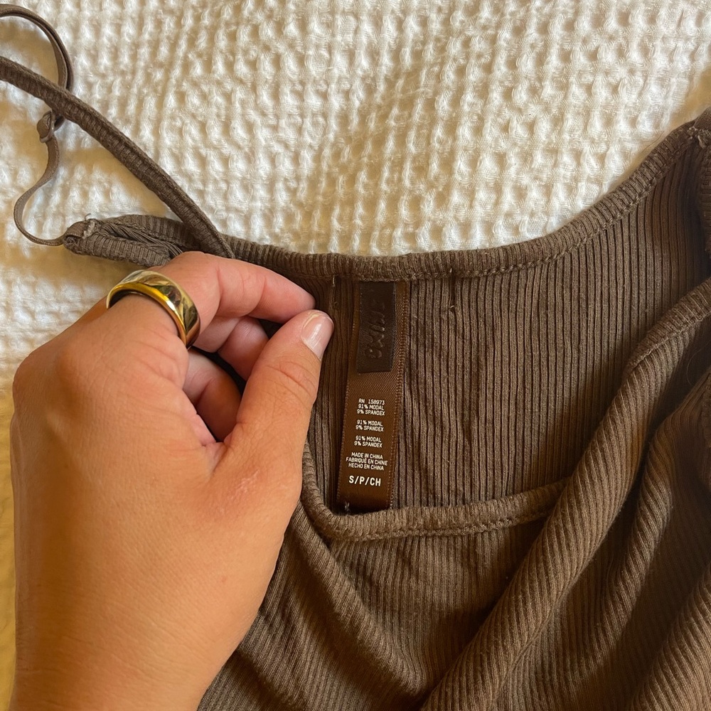 Brown Skims dress! Size small